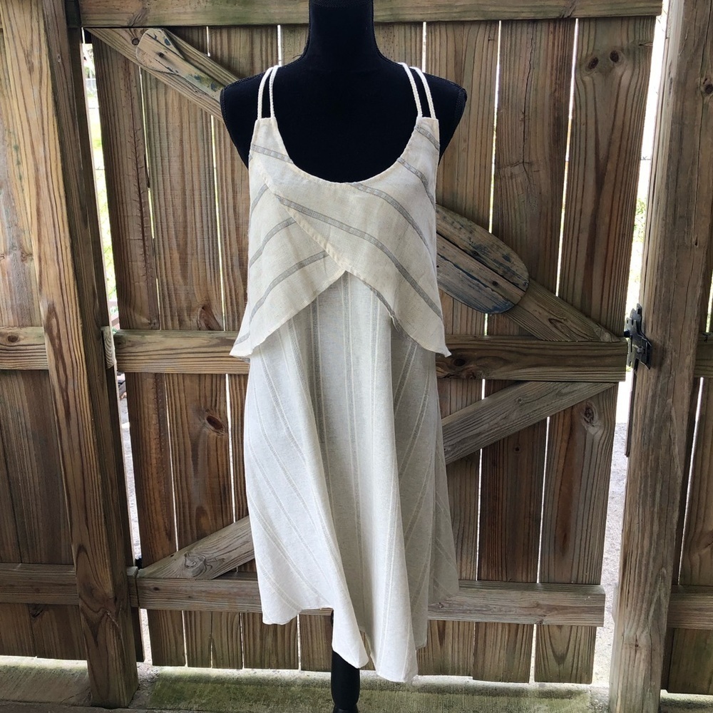 Linen Blend Summer Dress, Pants Store